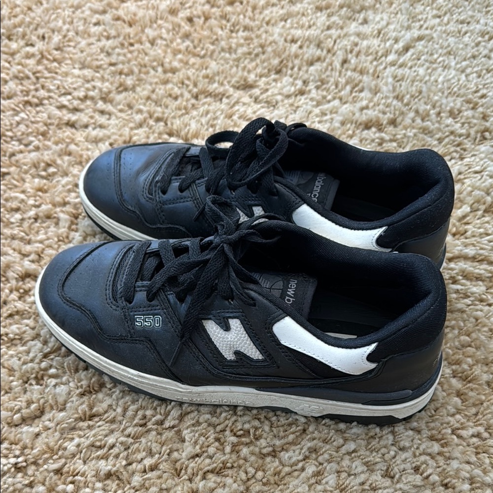 New Balance 550 Black Sneakers